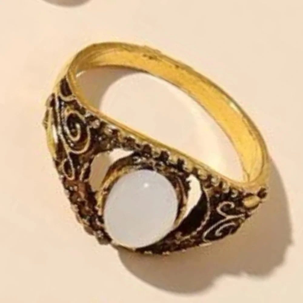 Dainty Boho Gold-Tone Ring